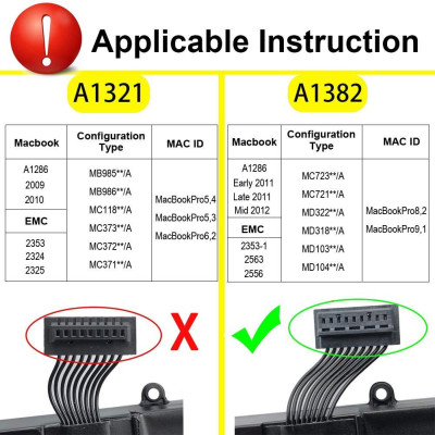 Pin Tương Thích Cho Macbook Pro 15 Inch A1286 ( 2010 ) TEEEMO PC Hàng Nhập Khẩu New Seal