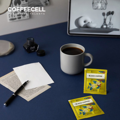 [MUA 1 TẶNG 5] Cà Phê Đen Premium Với Nhân Sâm Trắng Thượng Hạng COFFEECELL (30 gói x 3.5g) - Tăng cường hệ miễn dịch, Giải phóng tiềm năng nhà lãnh đạo - Hàng Chính Hãng