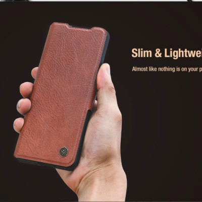 Bao Da dành cho Samsung Galaxy Z Fold 3 hiệu Nillkin Aoge Leather Cao Cấp - Hàng nhập khẩu