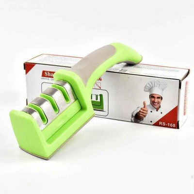 Dụng Cụ Mài Dao Kéo 3 Rãnh Giúp Mài Sắc Bén Mọi Loại Dao Kéo