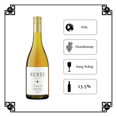 Rượu Vang Trắng Wente Morning Fog Chardonnay
