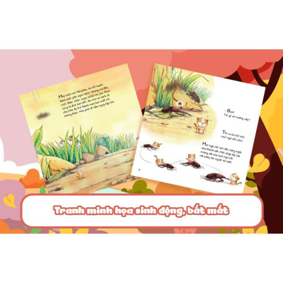 Sách - Cuộc Phiêu Lưu Của Mèo Tí Hon Trong Bụi Cây (20 Stickers Con Vật Đáng Yêu) - Megabook