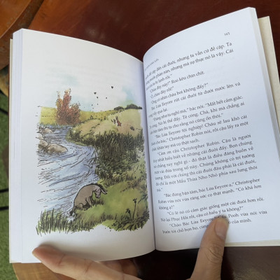 GẤU POOH XINH XẮN – IN MÀU TOÀN BỘ – NHÃ NAM