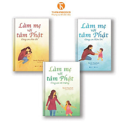 Sách - Bộ 3 Cuốn Làm Mẹ Với Tâm Phật - Thái Hà Books