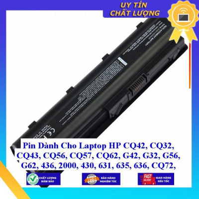 Pin dùng cho Laptop HP CQ42 CQ32 CQ43 CQ56 CQ57 CQ62 G42 G32 G56 G62 436 2000 430 631 635 636 CQ72 G72 - Hàng Nhập Khẩu  MIBAT365