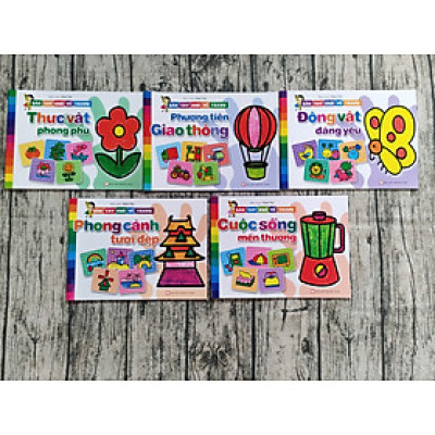 Combo 5 cuốn Bàn Tay Nhỏ Vẽ Tranh