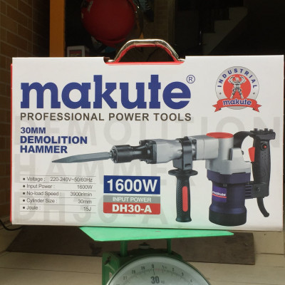Máy đục bê tông 17 ly MAKUTE 1600W DH30A- Hàng chính hãng