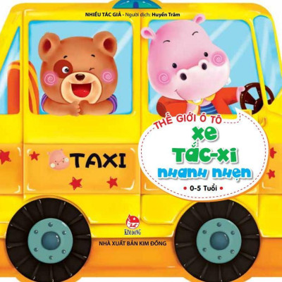 Sách - Thế Giới Ô Tô - Xe Tắc-Xi Nhanh Nhẹn (Tái Bản 2025)