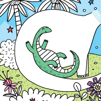 Tô Màu Và Dựng Hình 3D - Khủng Long