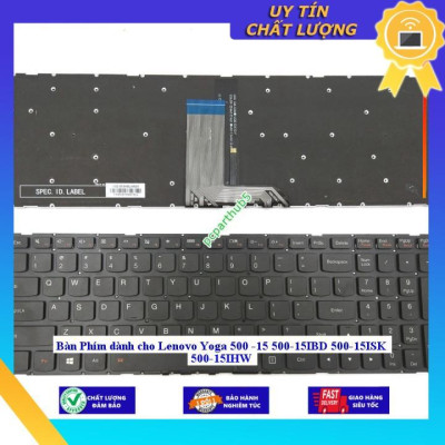Bàn Phím dùng cho Lenovo Yoga 500 -15 500-15IBD 500-15ISK 500-15IHW - Hàng Nhập Khẩu New Seal