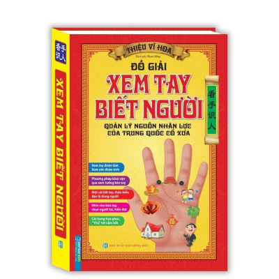 Sách - Đồ Giải Xem Tay Biết Người + Đồ Giải Xem Tướng Biết Người - Combo 2 Cuốn Bìa Cứng - Minh Thắng