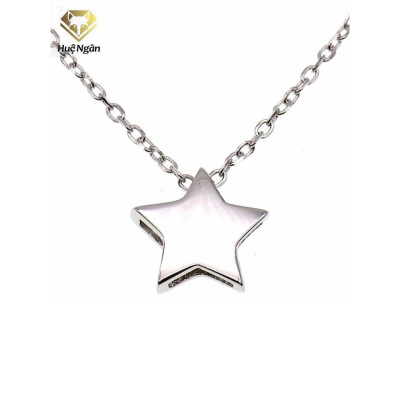 Dây chuyền bạc Ý 925 Huệ Ngân - Ngôi sao may mắn PP1508