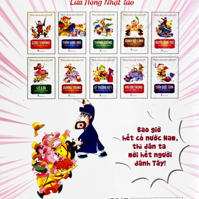 Truyện Tranh Danh Nhân Lịch Sử Việt Nam - Nguyễn Trung Trực Lửa Hồng Nhật Tảo