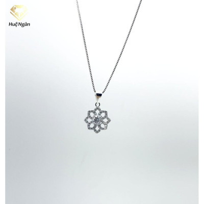 Dây chuyền bạc Ý 925 Huệ Ngân -Hoa đẹp YYDZ142
