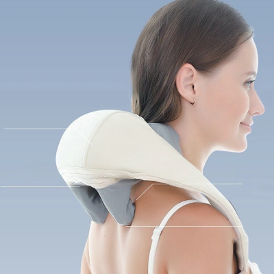 Máy Massage Cổ Vai Gáy Cao Cấp, Máy Mát Xa Đa Năng Mô Phỏng Xoa Bóp Giảm Đau Nhức Thư Giãn Hiệu Quả Hơn Súng Massage
