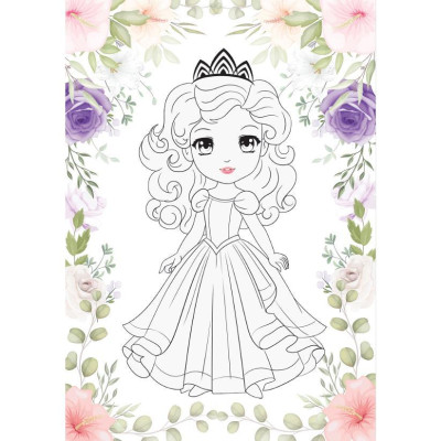 Sách - Tô Màu Princess - Công Chúa Kiêu Sa - Việt Thư