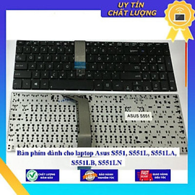 Bàn phím dùng cho laptop Asus S551 S551L S551LA S551LB S551LN  - Hàng Nhập Khẩu New Seal