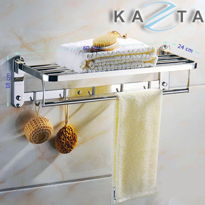 COMBO Thiết Bị Nhà Tắm Cao Cấp KAZTA KZ-CBT02: Bồn cầu liền khối, Lavabo âm bàn đá, Gương đèn, Sen tắm đứng nóng lạnh, kèm phụ kiện