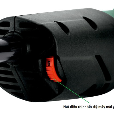 Máy Mài Góc Metabo WEV 850-125 (Điều chỉnh tốc độ)