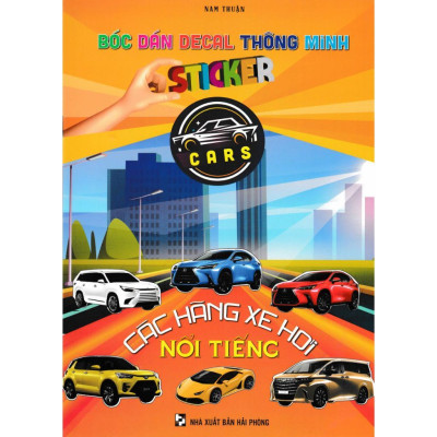 Sách - Bóc Dán Decal Thông Minh Sticker - Combo 9 Cuốn - Hồng Ân
