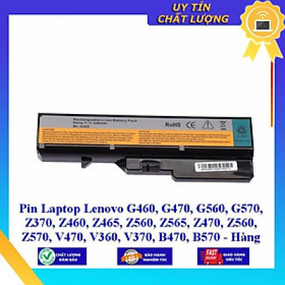 Pin dùng cho Laptop Lenovo G460 G470 G560 G570 Z370 Z460 Z465 Z560 Z565 Z470 Z560 Z570 V470 V360 V370 B470 B570  - Hàng Nhập Khẩu  MIBAT359