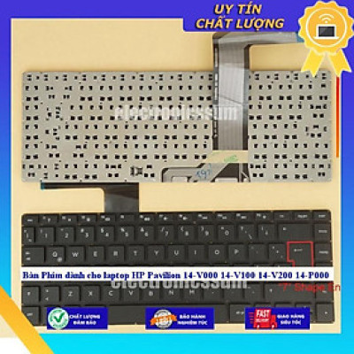 Bàn Phím dùng cho laptop HP Pavilion 14-V000 14-V100 14-V200 14-P000 - TỐT - Hàng Nhập Khẩu New Seal