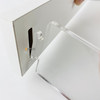 Kệ trưng bày Enter TB213 2 tầng 300x112x83mm, Kệ bậc thang để bàn, Kệ trưng bày nước hoa, mô hình