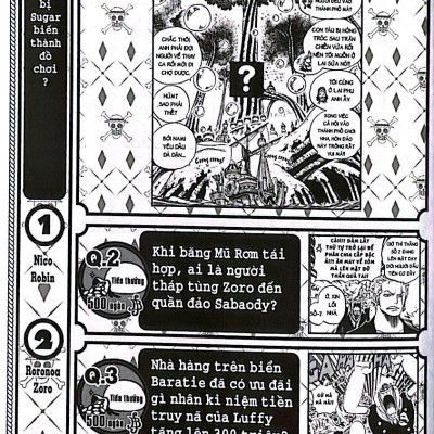 One Piece 500 Quiz Book - Get Or Lost Challenge Wanted - Tập 2