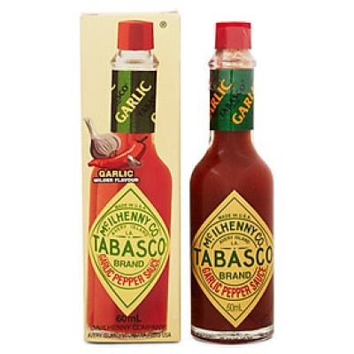 Sốt ớt tỏi hiệu Tabasco 60ml