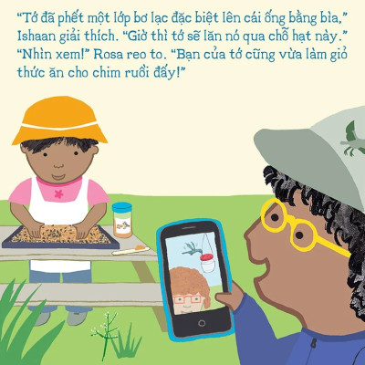 Thí Nghiệm Vui Cùng Rosa - Giỏ Thức Ăn Cho Chim