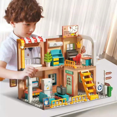 FEELO - 1806 - Lắp Ráp Biệt Thự (152 Chi Tiết)