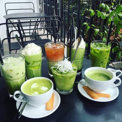 Bột Trà Xanh Matcha Hiệu Gold Cocoa Indochine (Hộp 10 Gói x 10g)