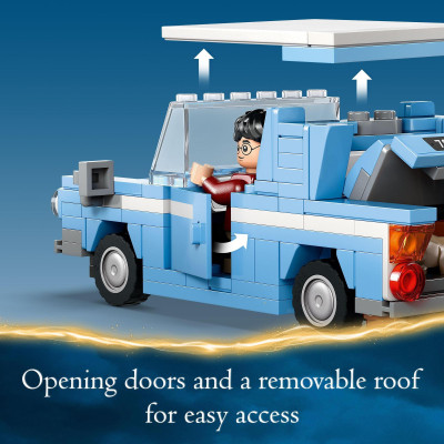LEGO HARRY POTTER 76424 Đồ chơi lắp ráp Xe bay phép thuật Ford Anglia (165 Chi Tiết)
