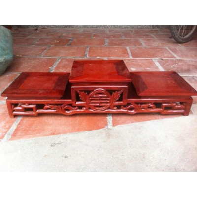 Tam sơn thủng gỗ hương ( ngang 20 x dài 70cm )