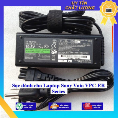 Sạc dùng cho Laptop Sony Vaio VPC-EB Series - Hàng Nhập Khẩu New Seal