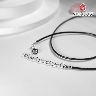 Mặt dây chuyền hoa mẫu đơn thạch anh hồng 20mm mệnh hỏa, thổ - Ngọc Quý Gemstones