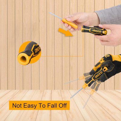 BỘ ĐẦU TUỐC NƠ VÍT 8 CHI TIẾT INGCO AKISD0901 - HÀNG CHÍNH HÃNG