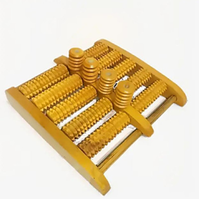 Bàn lăn chân gỗ có núm, bàn massege gan bàn chân