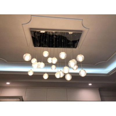 Đèn thả bàn ăn 20q phale giọt nước kích tấc 40 x 80cm DT