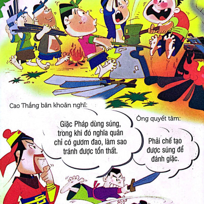 Truyện Tranh Danh Nhân Lịch Sử Việt Nam - Cao Thắng Anh Hùng Chế Sung