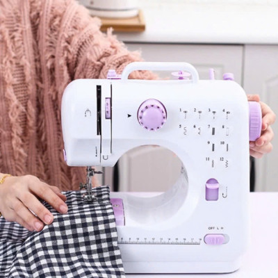 Máy May Mini Cao Cấp Đa Chức Năng Gia Đình: 12 Loại Mũi Khâu - Đáp Ứng Nhiều Nhu Cầu Khác Nhau Của Bạn, ĐÈN TRANG TRÍ 
