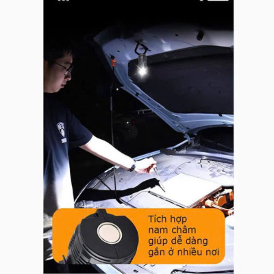 Đèn Pin Cầm Tay Siêu Sáng Mini Có Sạc USB Chiếu Xa 5 Chế Độ Sáng, Pin Trâu Chống Thấm Nước, Tiện Dụng – Hàng Nhập Khẩu
