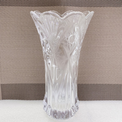 Bình cắm hoa thủy tinh đáy tròn cao 30cm ( Giao ngẫu nhiên ) - ANTH504