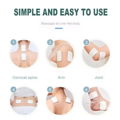 Máy Massage Xung Điện 4 Miếng Dán, 15 Mức Cường Độ, 8 Chế Độ, Giảm Đau Nhức, Tăng Cường Tuần Hoàn Máu Kachi MK46 - Hàng chính hãng