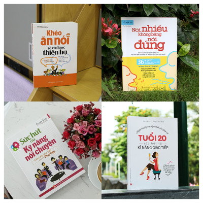 Bookset: Cẩm Nang Giao Tiếp Cuốn Hút Cho Phái Đẹp