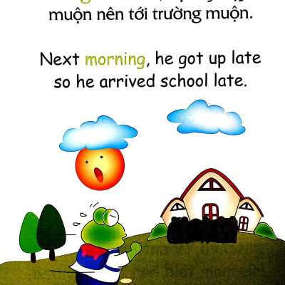 Truyện Tranh Song Ngữ Việt - Anh Cho Bé - Let’S Go To Bed Early! - Hãy Đi Ngủ Sớm!