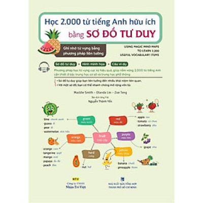 Sách - Học 2000 Từ Tiếng Anh Hữu Ích Bằng Sơ Đồ Tư Duy - Nhân Trí Việt