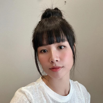 Mái 2in1 dày vừa tóc thậ.t nữ - Tóc Giả Vân Anh Wig