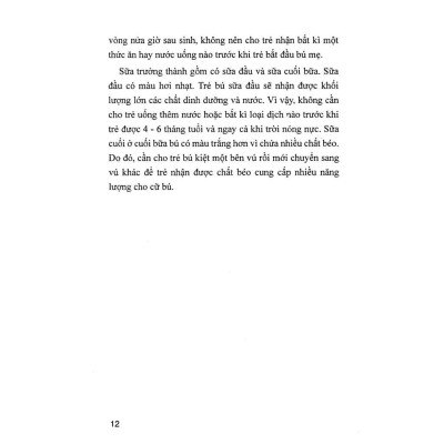 Sách - Dinh Dưỡng Cho Mẹ Lợi Sữa Cho Con - Việt Thư