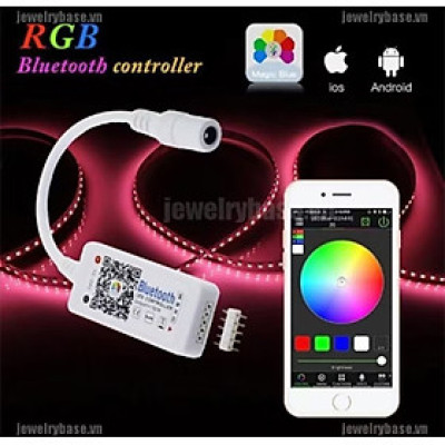 BỘ MẠCH ĐIỀU KHIỂN DÂY ĐÈN LED QUA ÁP ĐIỆN THOAI 